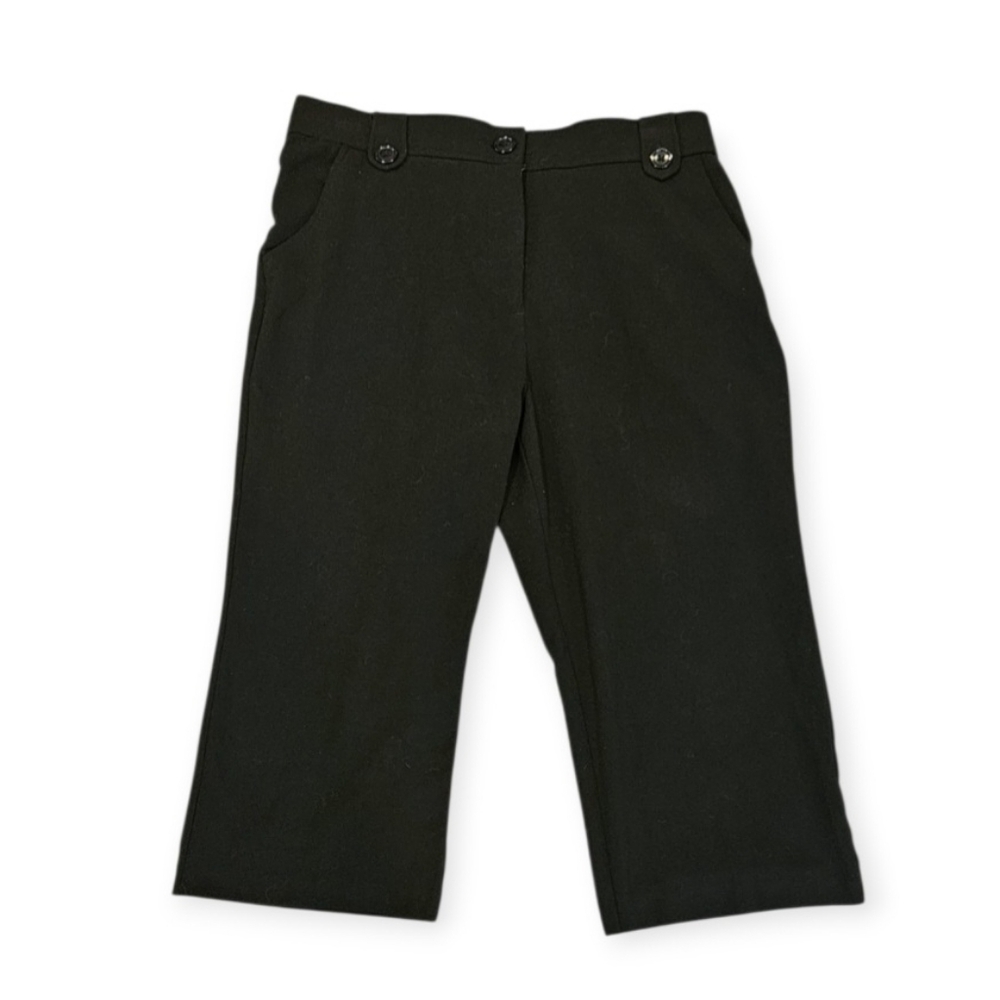 Like New, Women's Jet Black Capri Pants Size 10